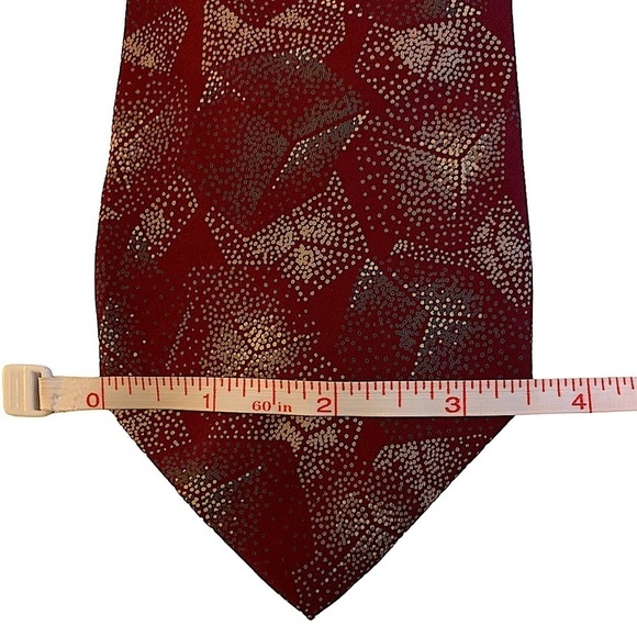 PACO Rabanne Geometric Print Silk Tie - Picture 3 of 4